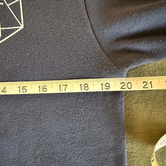 Navy Blue Critical Role ‘The Adventure Begins’ Full Zip Hoodie  - Unisex M - Picture 5 of 6